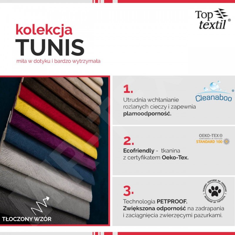 Kolekcja tkanin Tunis