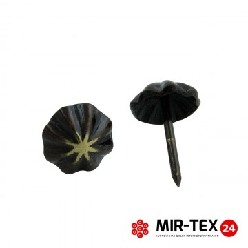 Pinezka parasolka  barok 11 mm - 30 sztuk KP 4191