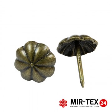 Pinezka parasolka mosiądz 16 mm - 30 sztuk KP 4194