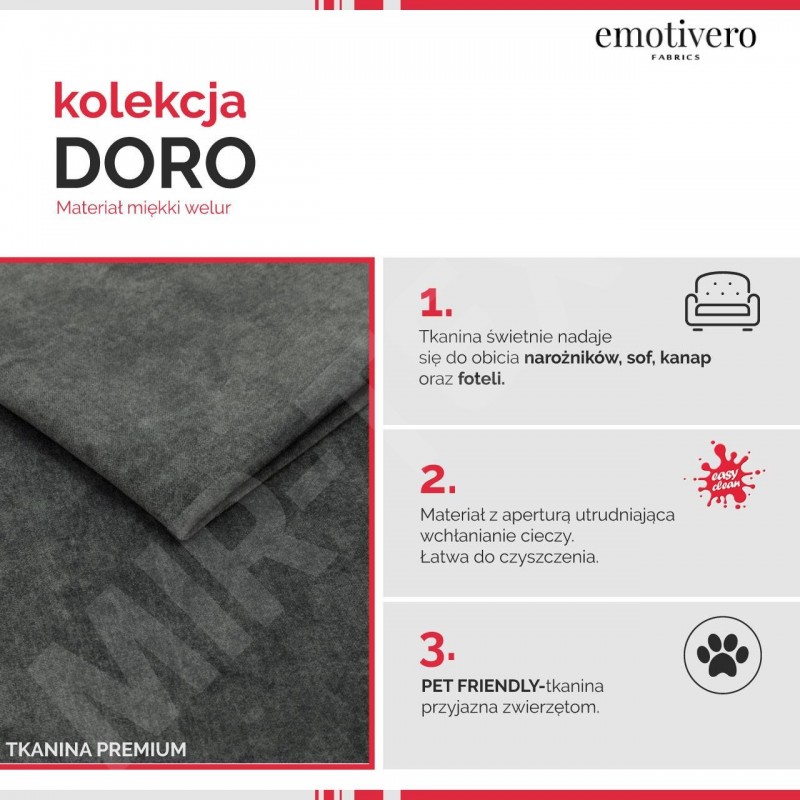 Kolekcja tkanin Doro
