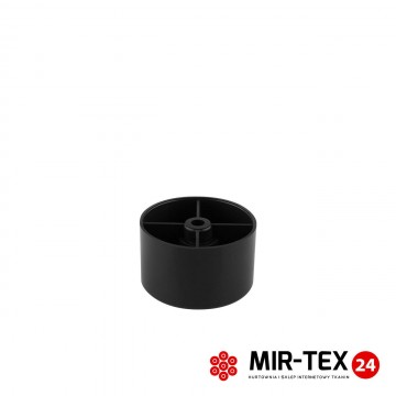 Stopka meblowa FI 50 H-30 czarna