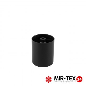 Stopka meblowa FI 50 H-60 czarna