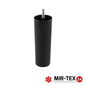 Stopka meblowa FI 50 H-150 M8 czarna