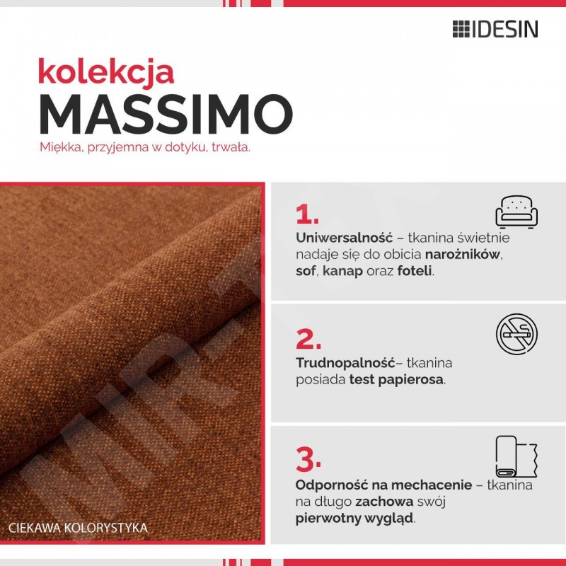 Kolekcja tkanin Massimo