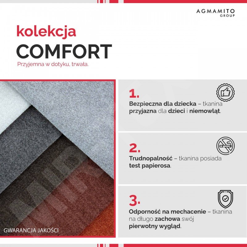 Kolekcja tkanin Comfort