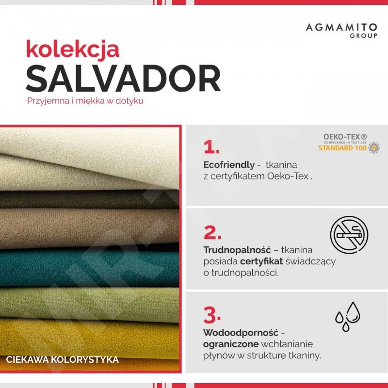 Kolekcja tkanin Salvador