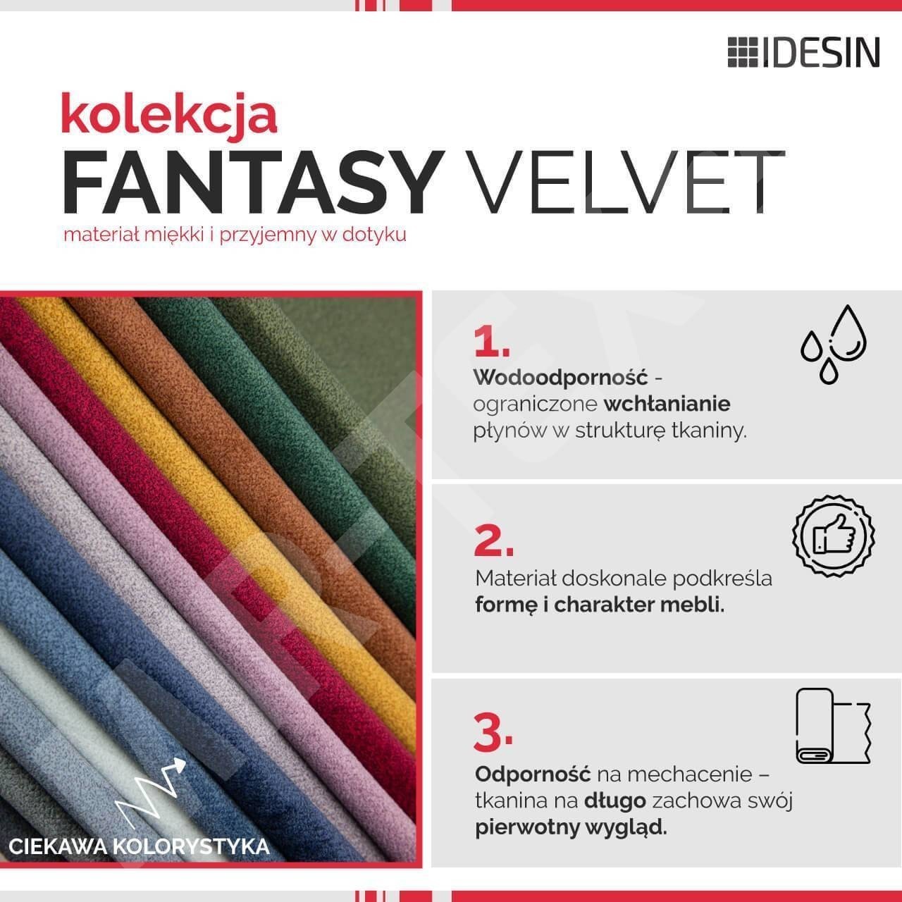 Velvet Raspberry Fantasy Tkanina Fantasy Velvet 315 szary brąz » Wysoka jakość