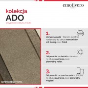 Tkanina Ado 1601 chałwowy
