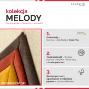 Tkanina Melody 11 czekoladowy
