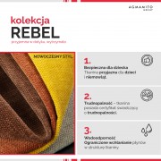 Tkanina Rebel 22 espresso
