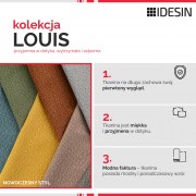Tkanina Louis 671 żółty