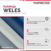 Tkanina Weles 155 ciemny szary