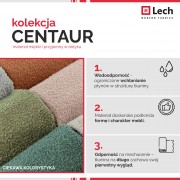 Tkanina Centaur 06 rdzawy