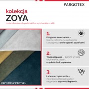 Tkanina Zoya 07 zgaszony turkus