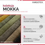 Tkanina Mokka 45 musztardowy