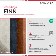 Tkanina Finn 44 ciepły beż