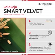 Tkanina Smart Velvet 216.07 atramentowy