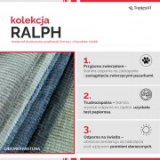 Tkanina Ralph 219.09 ciemny szary