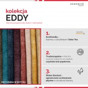 Tkanina Eddy 19 szmaragdowy