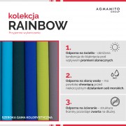 Tkanina Rainbow AG 08 pomarańczowy