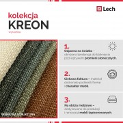 Tkanina Kreon 30 ciemny brąz