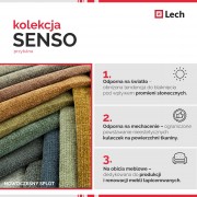 Tkanina Senso 50 róż indyjski