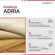 Tkanina Adria 6110 gołębi