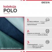 Tkanina Polo 894 szary