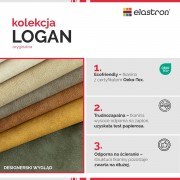 Tkanina Logan graphite
